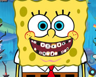 orvosos - SpongeBob at the dentist