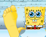orvosos - Spongebob foot doctor